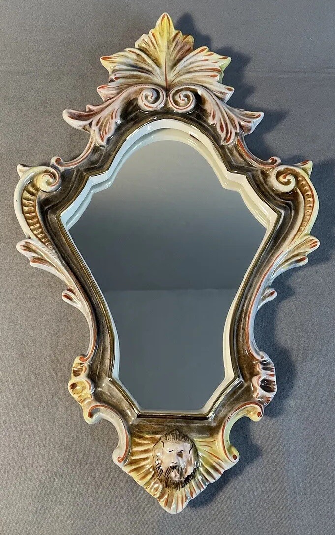 Capodimonte Mirror Indiana Antique Mirrors for sale | eBay Capodimonte Mirror Indiana Antique Mirrors for sale | eBay
