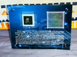 De colección Raro Los Primeros Gráficos de Nvidia IC NV1/STG2000X B + Marco Decorativo - Imagen 1 de 5