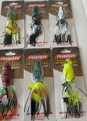 Proberos Frosch Frog Gummifrosch Wobbler Kunstköder Hecht Wels Oberflächenköder - Bild 1 von 4