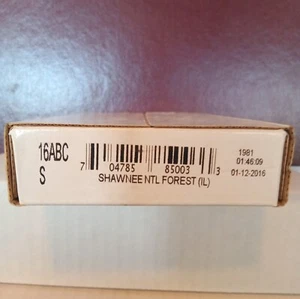 2016 - S - Shawnee Nat. Forest - 100 Quarters Bag - Sealed US Mint Box - 16ABC - Picture 1 of 1