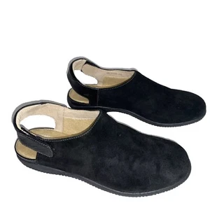 Softwalk Schuhe 6N Wildleder Leder - Slipper Hoop Loop Back Clog Pantolette Damen schmal - Bild 1 von 15
