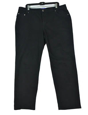 Just My Size JMS Pants Women's 18W (38x30) Black Classic Fit Twill Straight Leg - Image 1 of 4