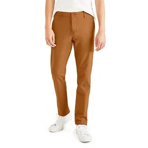 Dockers DARK GINGER Men's Slim Fit Smart 360 Flex Ultimate Chino Pants, US 32x30 - Picture 1 of 4