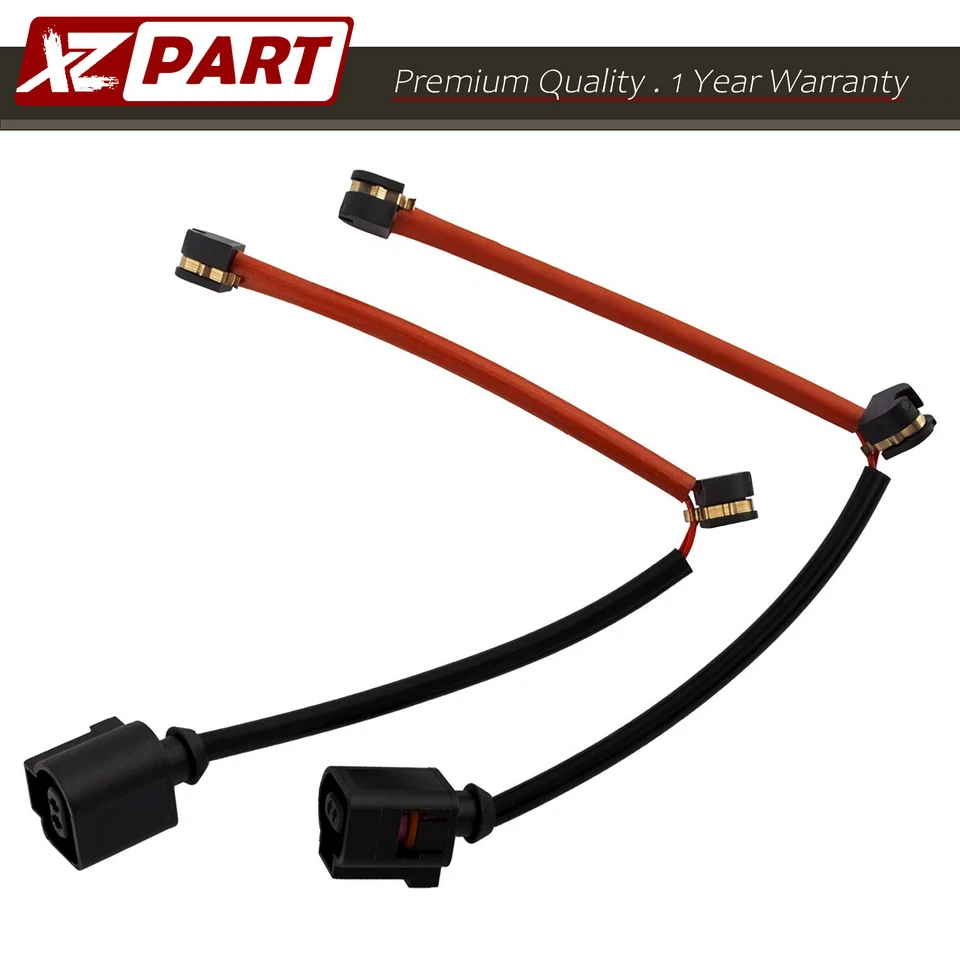 Sensor de desgaste de pastillas de freno traseras Qt2 para Porsche Cayenne Audi Q7 VW Touareg 7L0907637C Foto 1 de 4