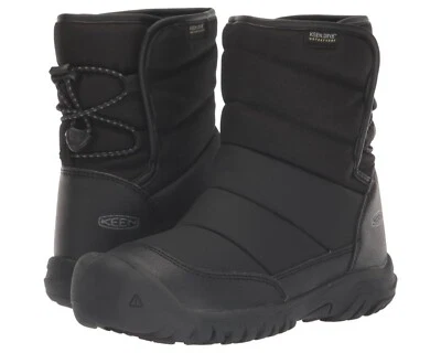 Botas de nieve impermeables KEEN Z2311 para niños negras talla 12 M Foto 1 de 4