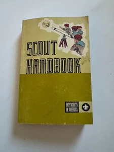 SCOUT HANDBOOK Boy Scouts of America Eighth Edition First Printing 1972 BSA BOOK - Picture 1 of 7