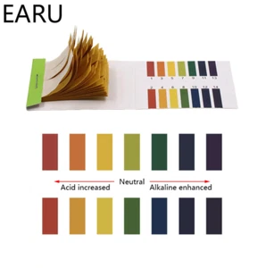80 Strips/pack PH Test Strips Full PH Meter PH Controller 1-14st Indicator OMAD - Imagen 1 de 1
