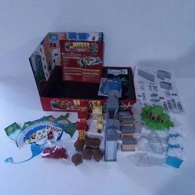Vintage Hotel Tycoon Game 2013 Asmodee Family Fun Complete  - Image 1 of 4