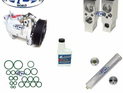 Kit de compresor de aire acondicionado para Honda Accord 2003-2007 L4 2,4 L 2 puertas OEM 10S17C 77389  Foto 1 de 4