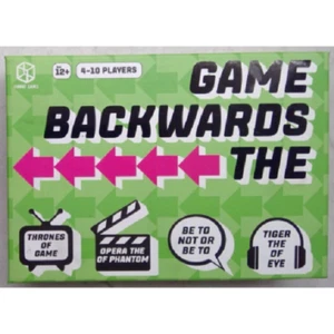 The Backwards Game 2022 Party Board Game - 2 Teams, Age 12+ BRAND NEW - Picture 1 of 1