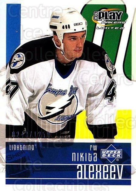 2001-02 UD Playmakers #142 Nikita Alexeev - Image 1 of 1