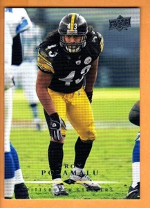 Troy Polamalu(Pittsburgh Steelers)2008 Upper Deck Football Card - Picture 1 of 1