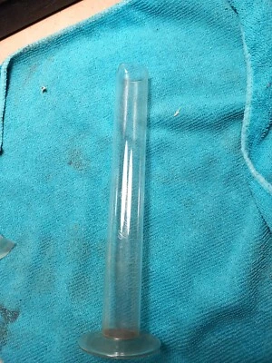 Eprouvette ancienne COGIT  Hauteur 18cm Tube Essais  - Photo 1/4