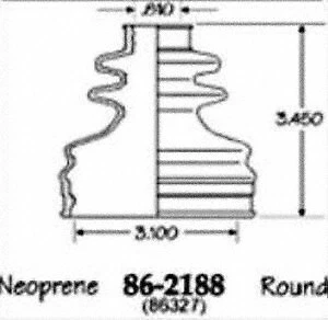 Kit Bota Interior EMPI 86-2188D Foto 1 de 1