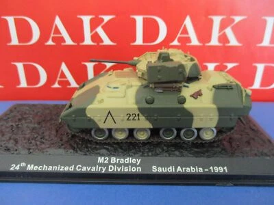 Die cast 1/72 Modellino Carro Armato Tank M2 Bradley Saudi Arabia 1991 - Immagine 1 di 4