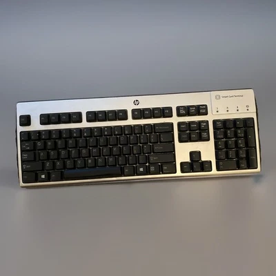 HP Keyboard USB Smart Card Reader  KUS0133 Model part number 434822-007. - Image 1 of 4