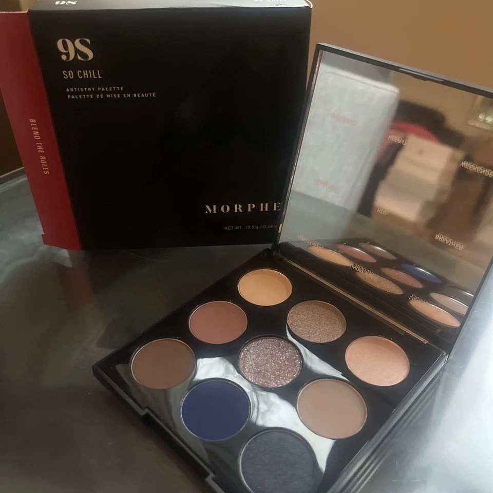 Morphe 9s so Chill Eye Shadow Palette 8 Colors