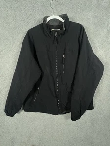 Duluth Trading Co Jacket XL Women's Black Grab Fleece-Lined Water Resistant - Picture 1 of 15