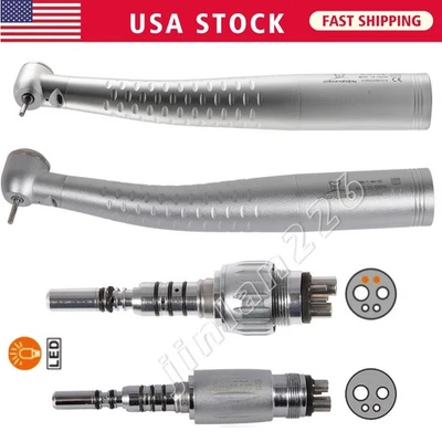 Pieza de mano dental estilo KaV fibra óptica turbina de alta velocidad acoplador LED MULTIflex Foto 1 de 4