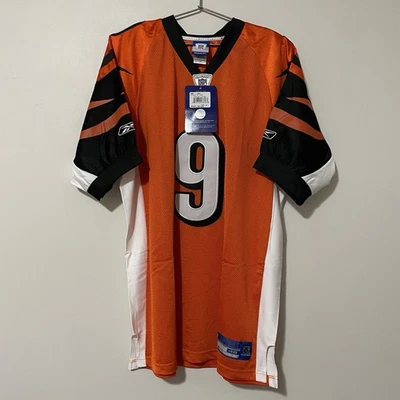 Camiseta deportiva para hombre Reebok Cincinnati Bengals Carson Palmer 2003/10 cosida naranja 48 Foto 1 de 4