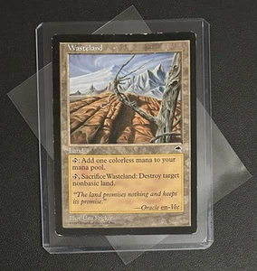 MtG ‘Wasteland’ Tempest WotC 1997 uncommon land heavy play good - Picture 1 of 4