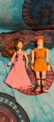 Disney De Agostini Hercules E Megara Bambola Porcellana  - Immagine 1 di 4