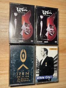 The Who & Pete Townshend Cassette Tape LOT of 4 DEALS! DEALS! FAST SHIP! L👀K! - Picture 1 of 3