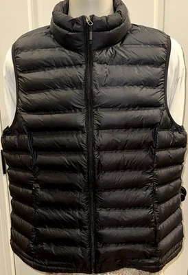 Chaleco ZeroXposur Hombre Negro Delgado Puffer Cremallera Frontal Talla XL Foto 1 de 4