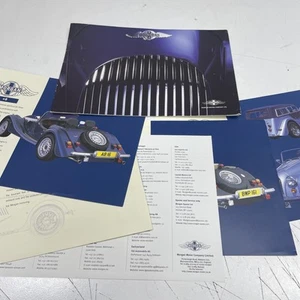 VINTAGE CAR BOOK BROCHURE MORGAN THE FIRST REAL SPORTS CAR 4/4 8 CAR MANCAVE - Picture 1 of 5