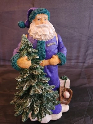 Vintage Major League Baseball Arizona Diamondbacks Memory Company Santa 8" w/Box - Image 1 of 4