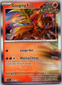 Gouging Fire Holo SV08: Surging Sparks 038/191 LP - Picture 1 of 2
