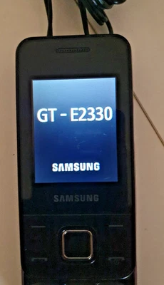 Samsung GT.E2330 Schwarz Slider - Bild 1 von 3