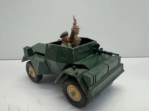 VINTAGE BRITAINS 9781 BRITISH ARMY DAIMLER MKII SCOUT CAR w 2 Figures - Picture 1 of 10