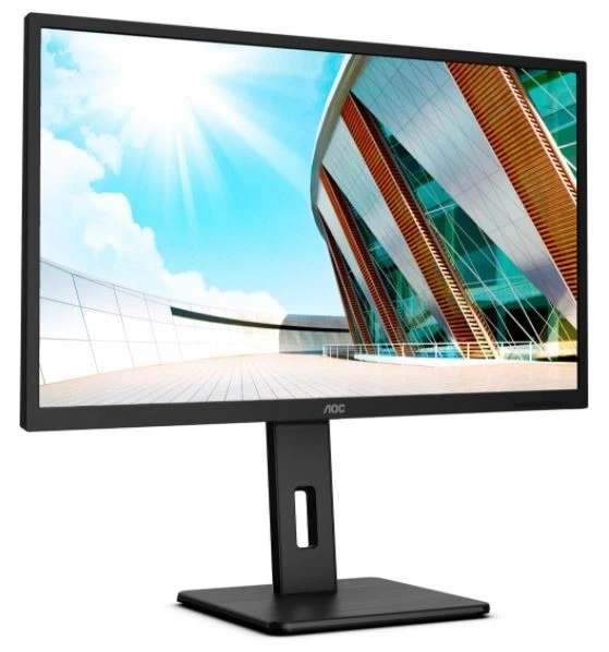 4038986118170 Q32P2 Monitor 31.5 inch IPS HDMIx2 DP height adjust AOC - Image 1 of 1