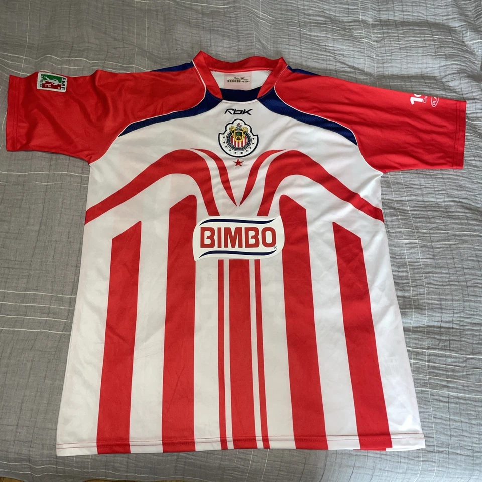 Camiseta deportiva Reebok 2006-2007 Chivas de Guadalajara RBK talla XXL vintage Bofo 100 Foto 1 de 4