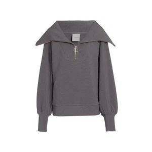 NUEVO Pullover Varley - Talla XL, para mujer Vine media cremallera - Carbón profundo - Imagen 1 de 7