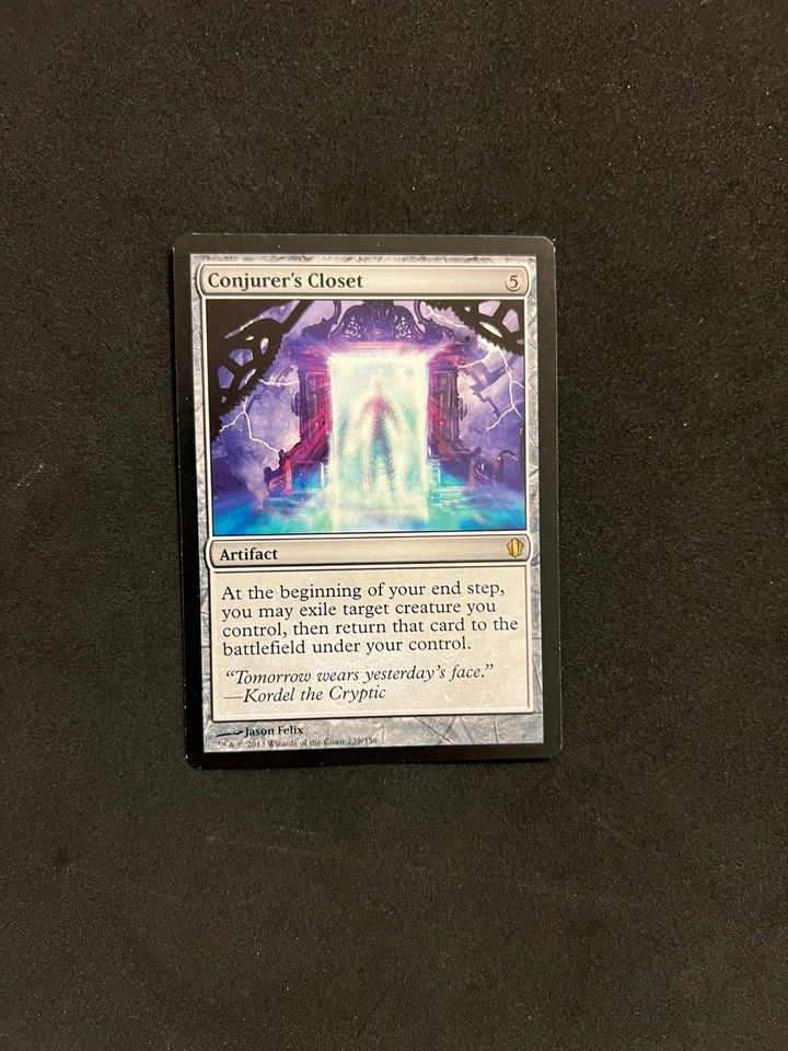 Conjurer's Closet [Commander 2013] Magic MTG Cards Light Play - Image 1 of 2