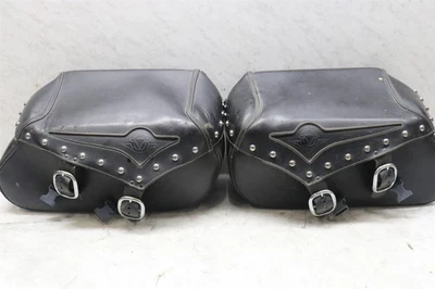 Пара седельных сумок для багажа Kawasaki Vulcan VN900 2006-2016 годов выпуска - Изображение 1 из 4