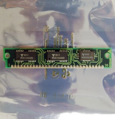Vitelic V104AJ9S80 256KB 80ns parity RAM 30-pin SIMM - Image 1 of 2