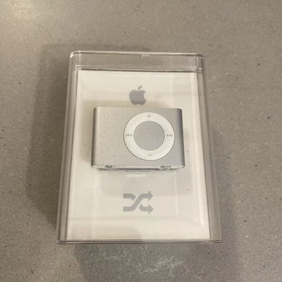New Apple iPod Shuffle 2nd Gen 1GB SILVER MB225LLA - Image 1 of 4