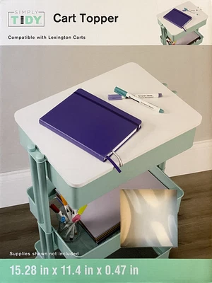 Simply Tidy™ - 购物车顶盖 - 兼容列克星敦购物车 15.28 英寸 X 11.4 英寸  — 第 1/2 张图片