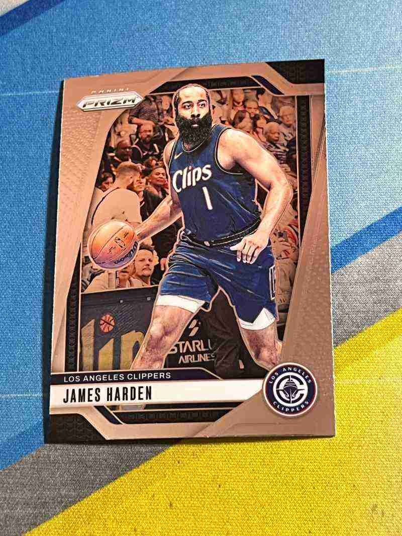 PANINI カリー　ハーデン 2019 Panini Mosaic Will to Win James Harden Reactive Blue 29
