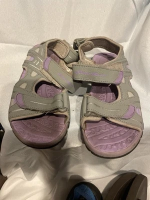 Sandalias Eddie Bauer Madison Niñas Rosa Gancho y Lazo Talla 2 120713 Foto 1 de 4
