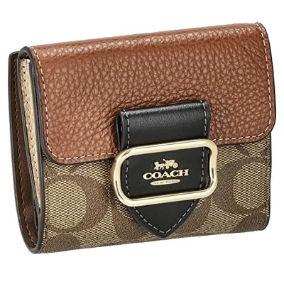 [Coach] Bi -fold wallet CF472 Signature Ladies IM/Khakimulti [parallel - Image 1 of 3