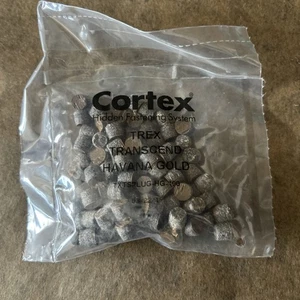 100 FASTENMASTER CORTEX TREX Havana Gold STECKER VERBUND TERRASSENDIELEN nur Dübel - Bild 1 von 3