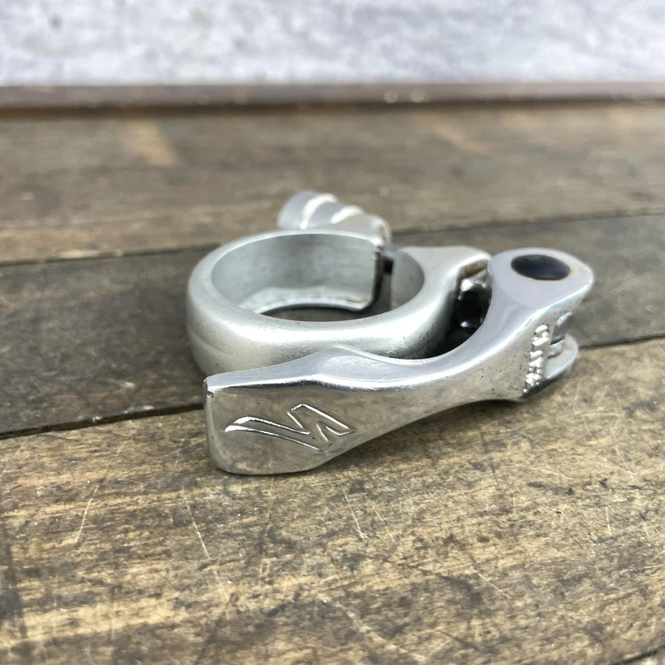 Быстросъемный зажим подседельного штыря Specialized 35,8 35,9 1990-е Серебристый QR Горный велосипед - Изображение 1 из 4