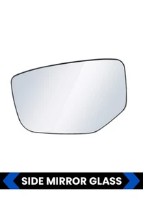 Mirror Glass For 08-2012 Honda Accord Left Driver Side with Backing Plate plane - Picture 1 of 15