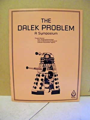 The Dalek Problem: A Symposium - RPG supplement for Dr. Who Role Playing Game - Image 1 of 2