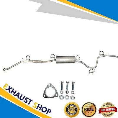 Resonador de escape trasero + silenciador + tubo de escape para Honda Odyssey 2011-2013 3,5 L Foto 1 de 4