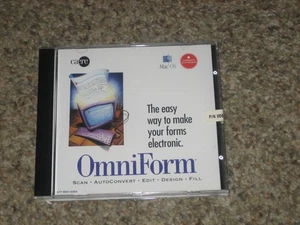 NOS-1996 CAERE OMNIFORM FOR MAC OS SCAN,AUTOCONVERT,EDIT,DESIGN,FILL - Picture 1 of 2